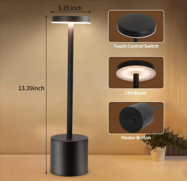 Cordless Touch Table Lamps